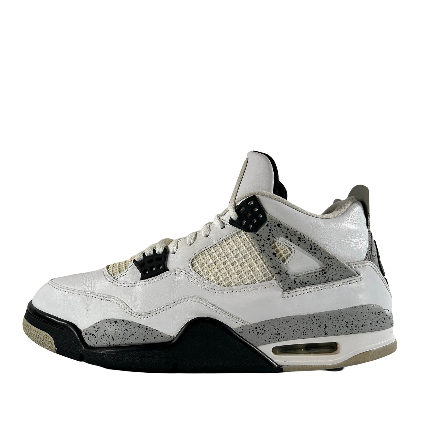 840606 192 Jordan 4 White Cement [USED] - 12 M (Used) (No Box)
