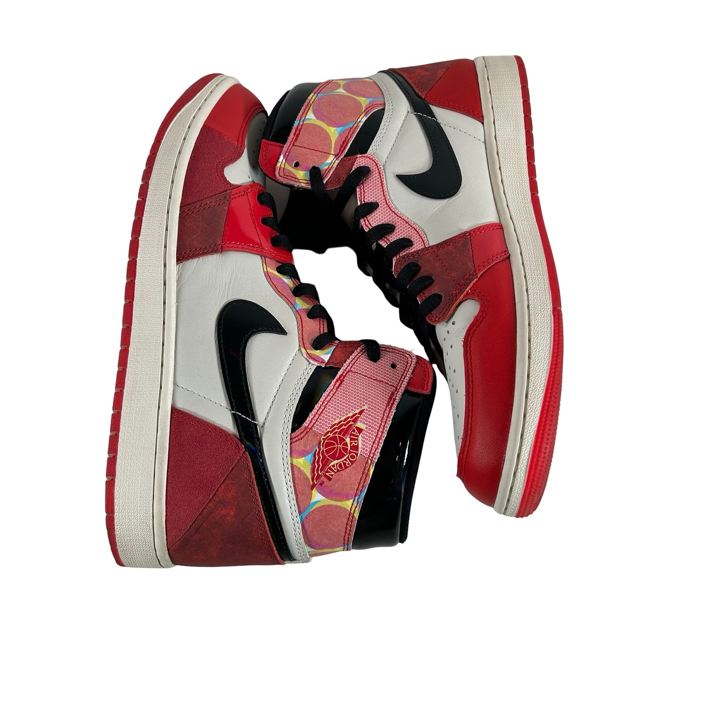 DV1748 601 Jordan 1 Hi Spider-Man Across the Spider-Verse [USED] - 12 M (Used)