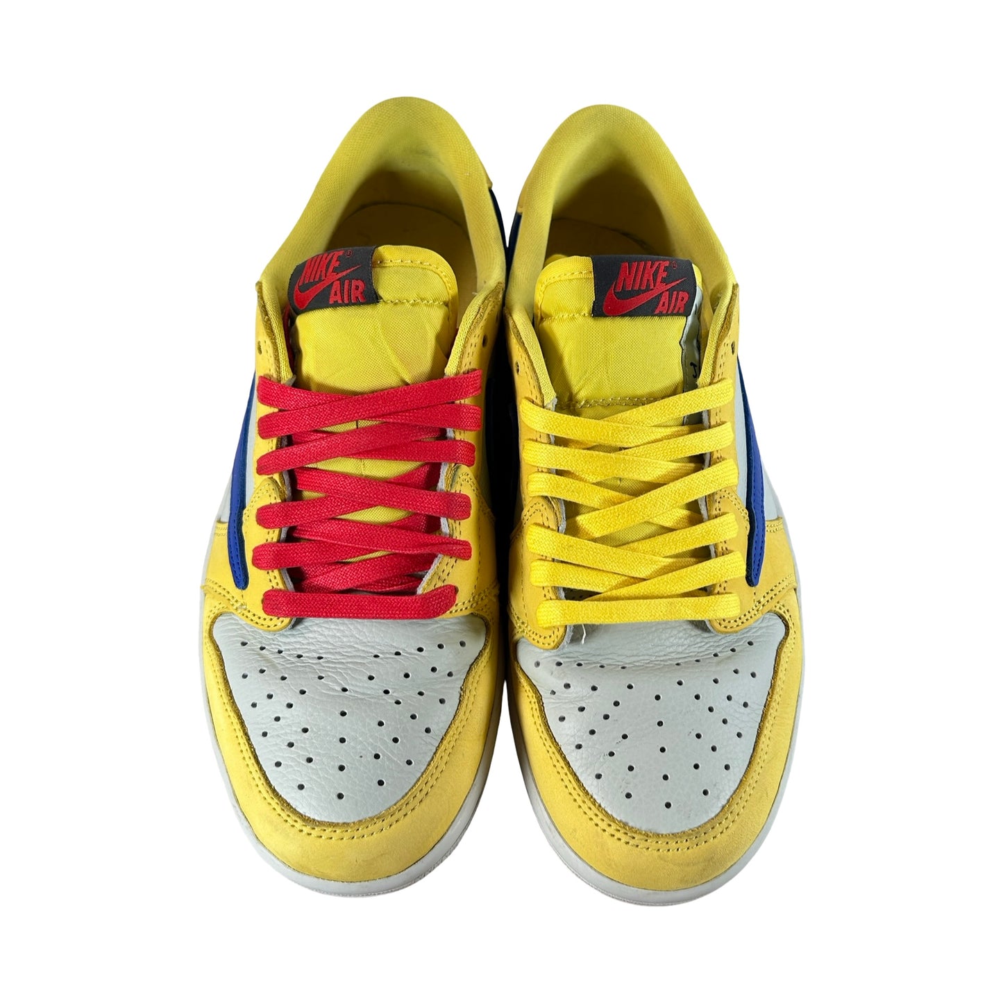 DZ4137 700 Jordan 1 Retro Low OG SP Travis Scott Canary (Women's) [USED] - 9 W (Used6)