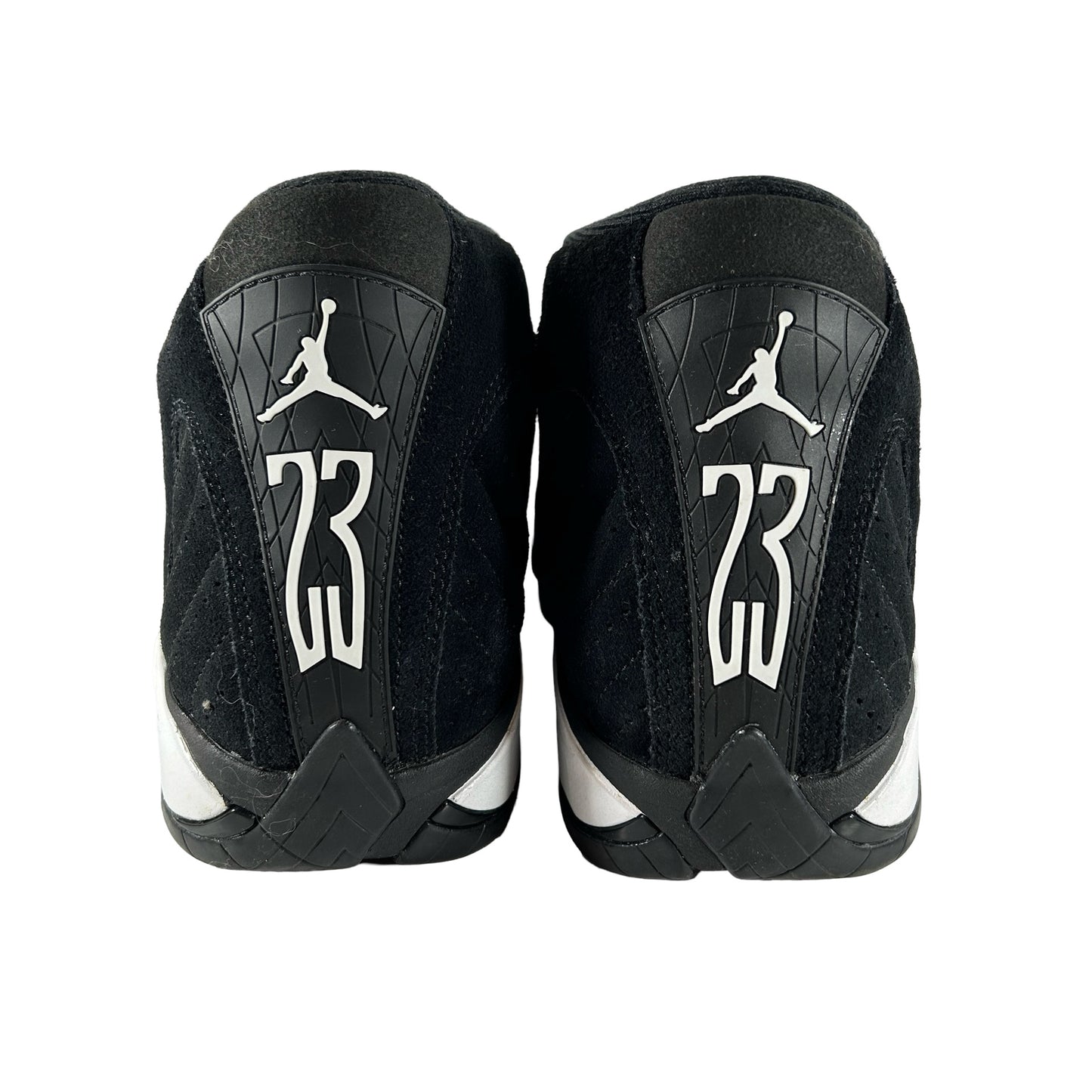 487471 016 Jordan 14 Retro Black White [USED] - 9.5 M (Used)