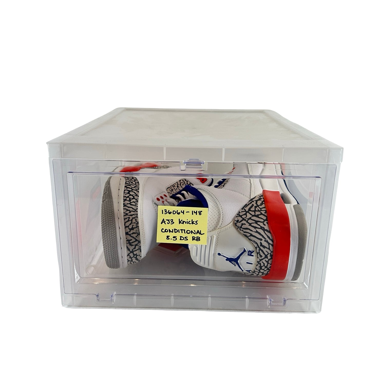 136064 148 Jordan 3 Retro Knicks [CONDITIONAL] - 8.5 M (Yellowing)