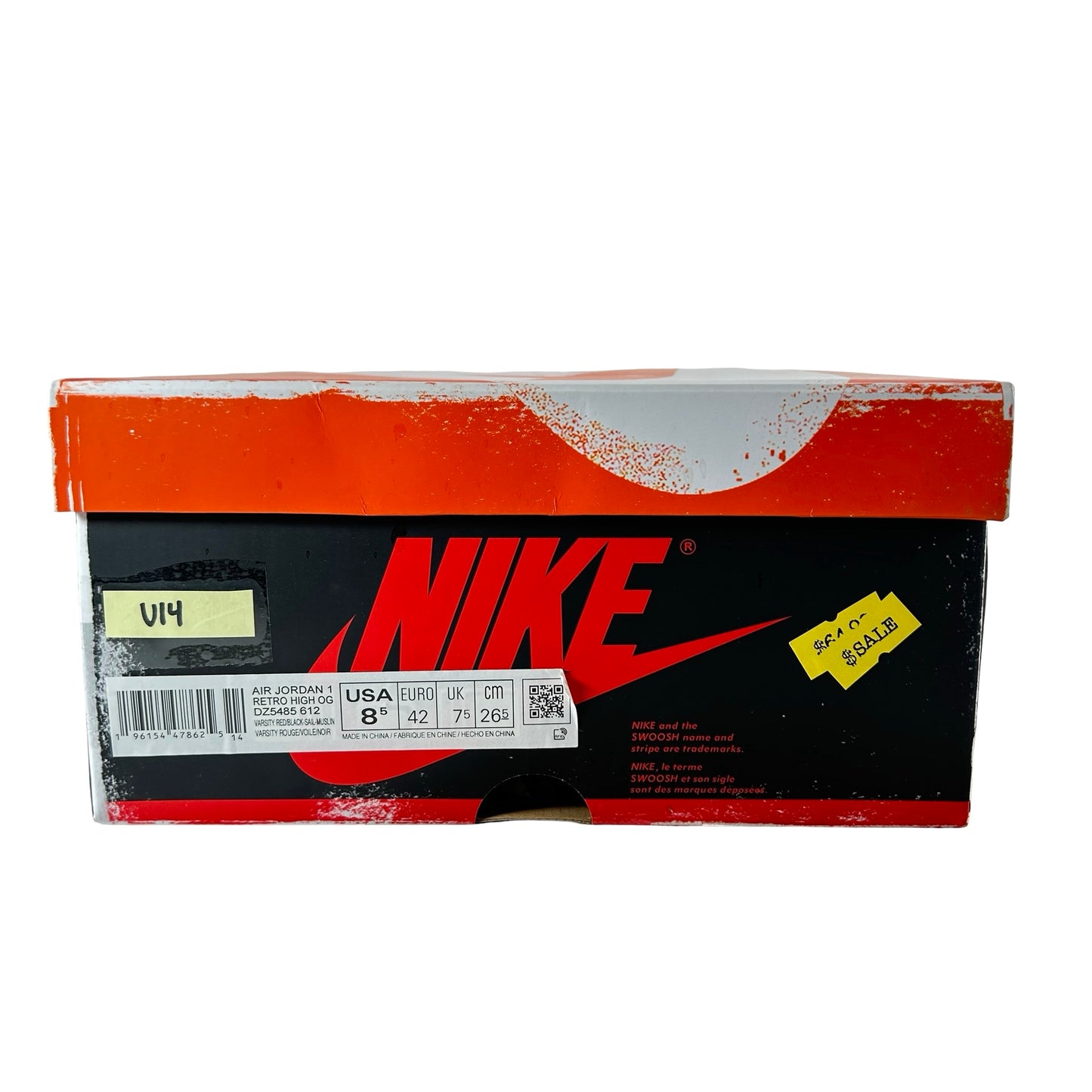 DZ5485 612 Jordan 1 Retro High OG Chicago Lost and Found [USED] - 8.5 M (Used14)