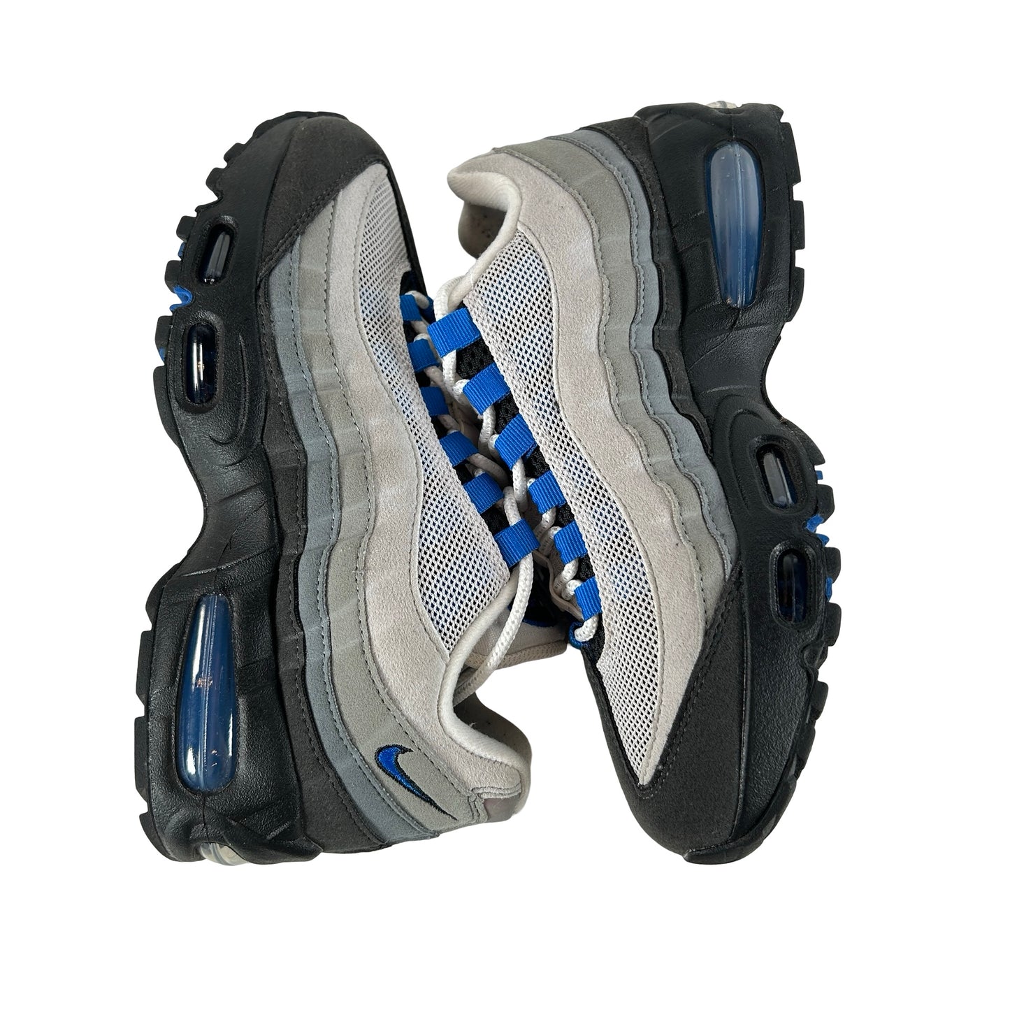 IM7410 100 Nike Air Max 95 OG Big Bubble Blue Spark [USED] - 5 M (Used) (No Box)