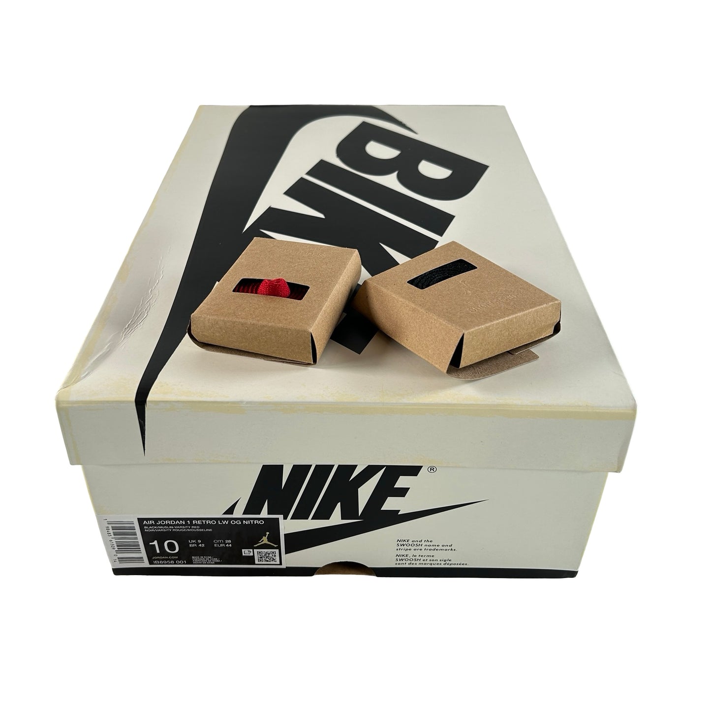IB8958 001 Jordan 1 Retro Low OG Nigel Sylvester Nitro Better With Time [USED] - 10 M (Used)