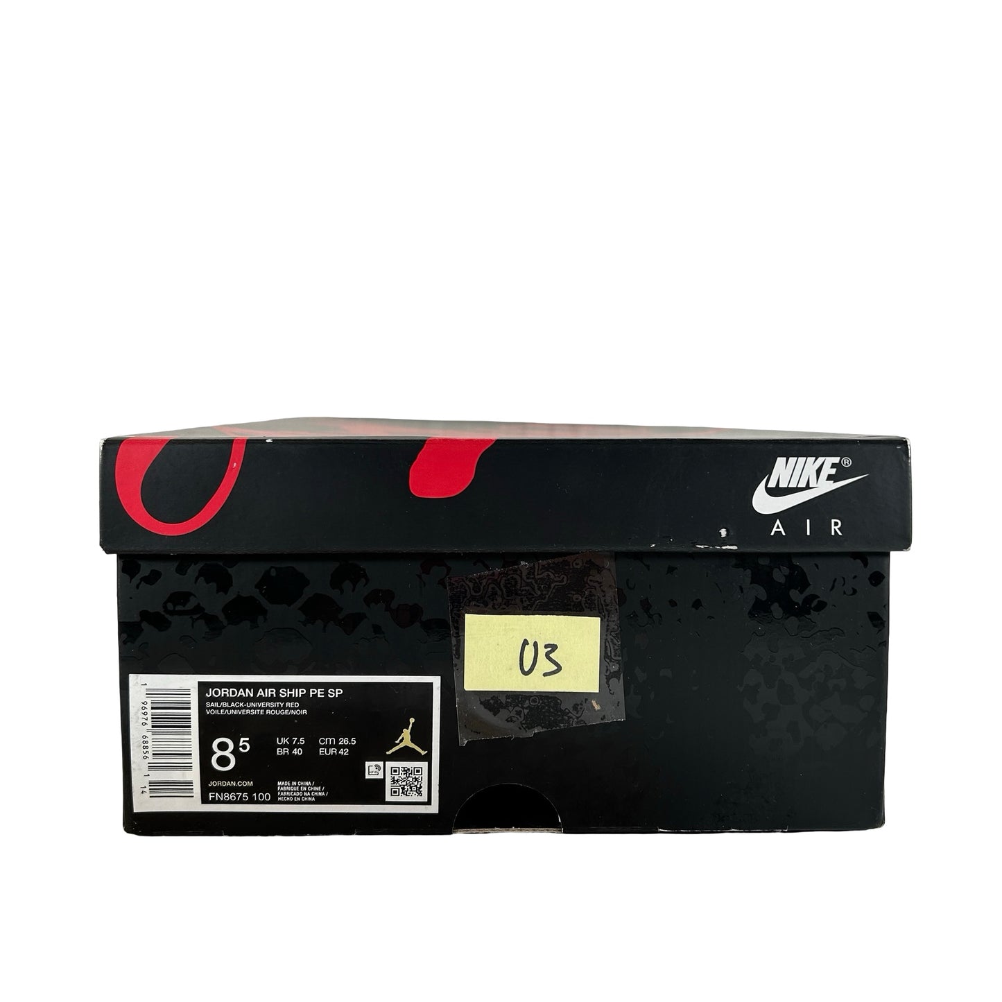 FN8675 100 Nike Jordan Air Ship PE SP Awake NY [USED] - 8.5 M (Used3)