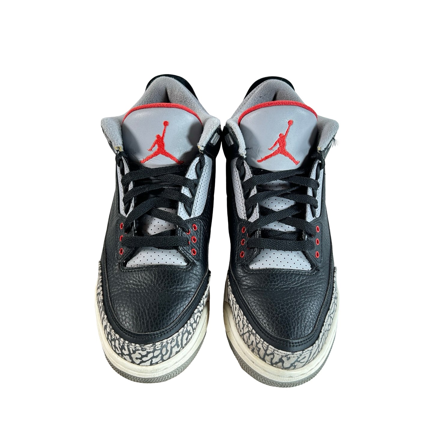 854262 001 Jordan 3 Black Cement 2018 [USED] - 9 M (Used5)