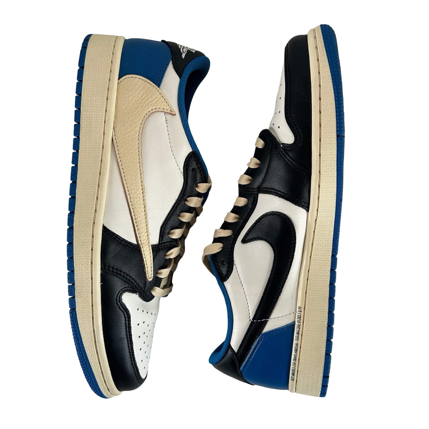 DM7866 140 Jordan 1 Low Fragment x Travis Scott [USED] - 9.5 M (Used)