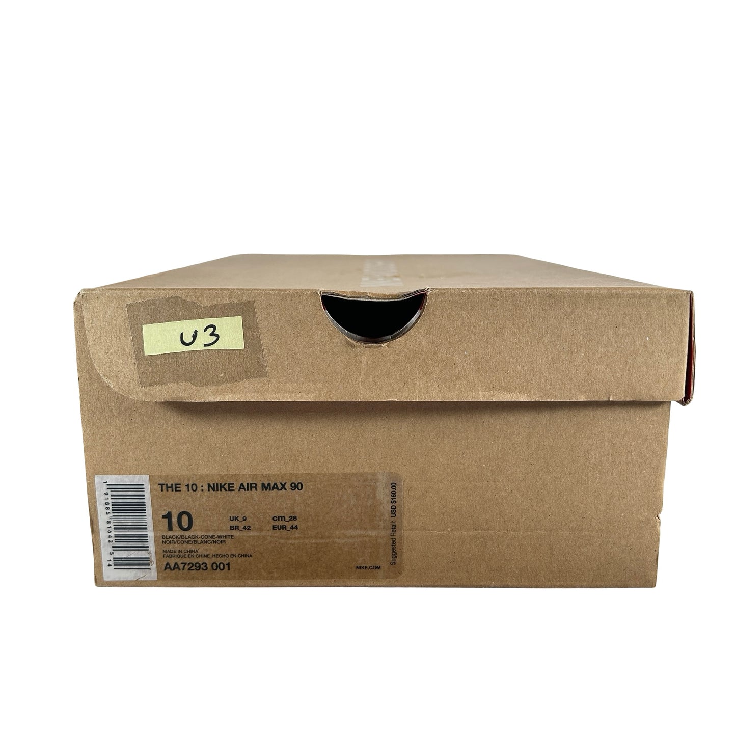 AA7293 001 Air Max 90 Off-White Black [USED] - 10 M (Used3)