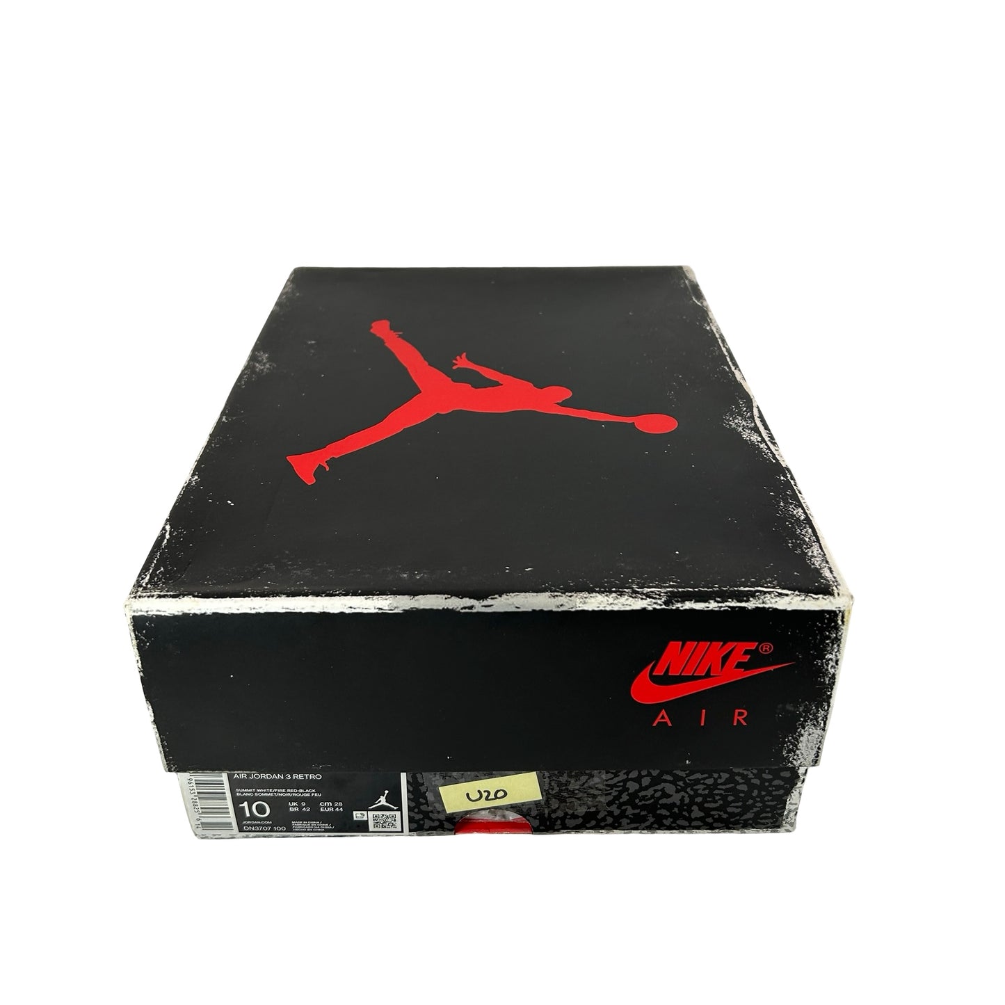 DN3707 100 Jordan 3 Retro White Cement Reimagined [USED] - 10 M (Used20)
