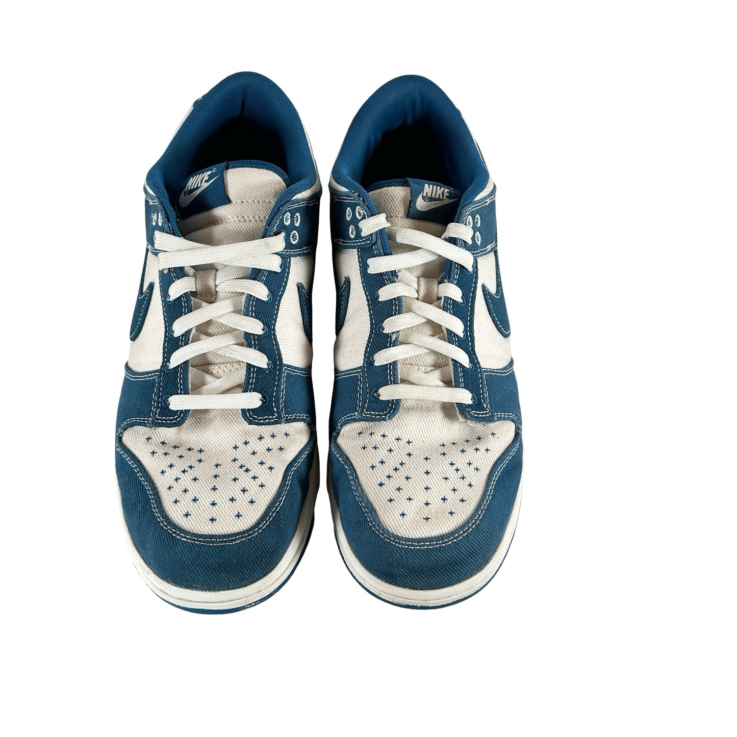 DV0834 101 Nike Dunk Low Industrial Blue Sashiko [USED] - 12.5 M (Used) (No Box)