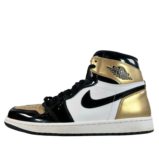 861428 007 Jordan 1 Retro High NRG Patent Gold Toe [USED] - 11 M (Used5)