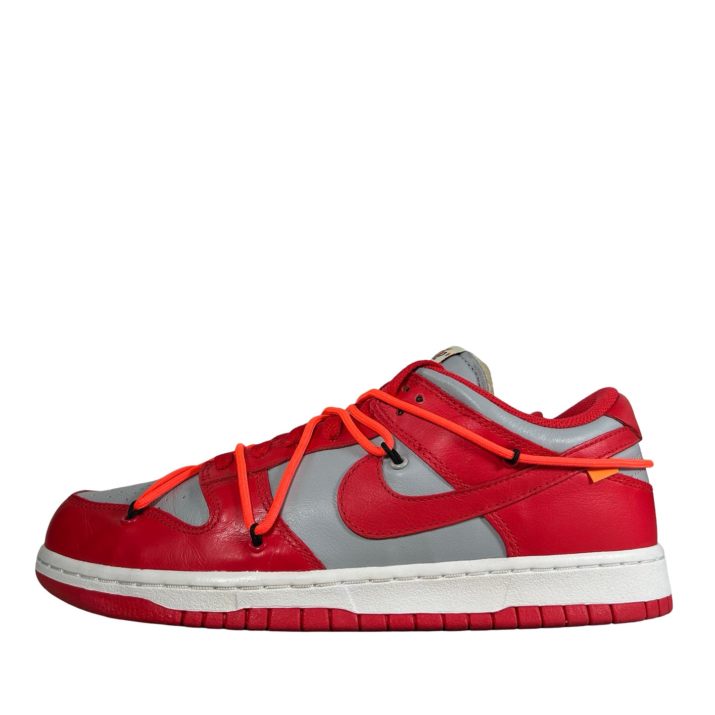 CT0856 600 Dunk Low Off-White Red [USED] - 8.5 M (Used)
