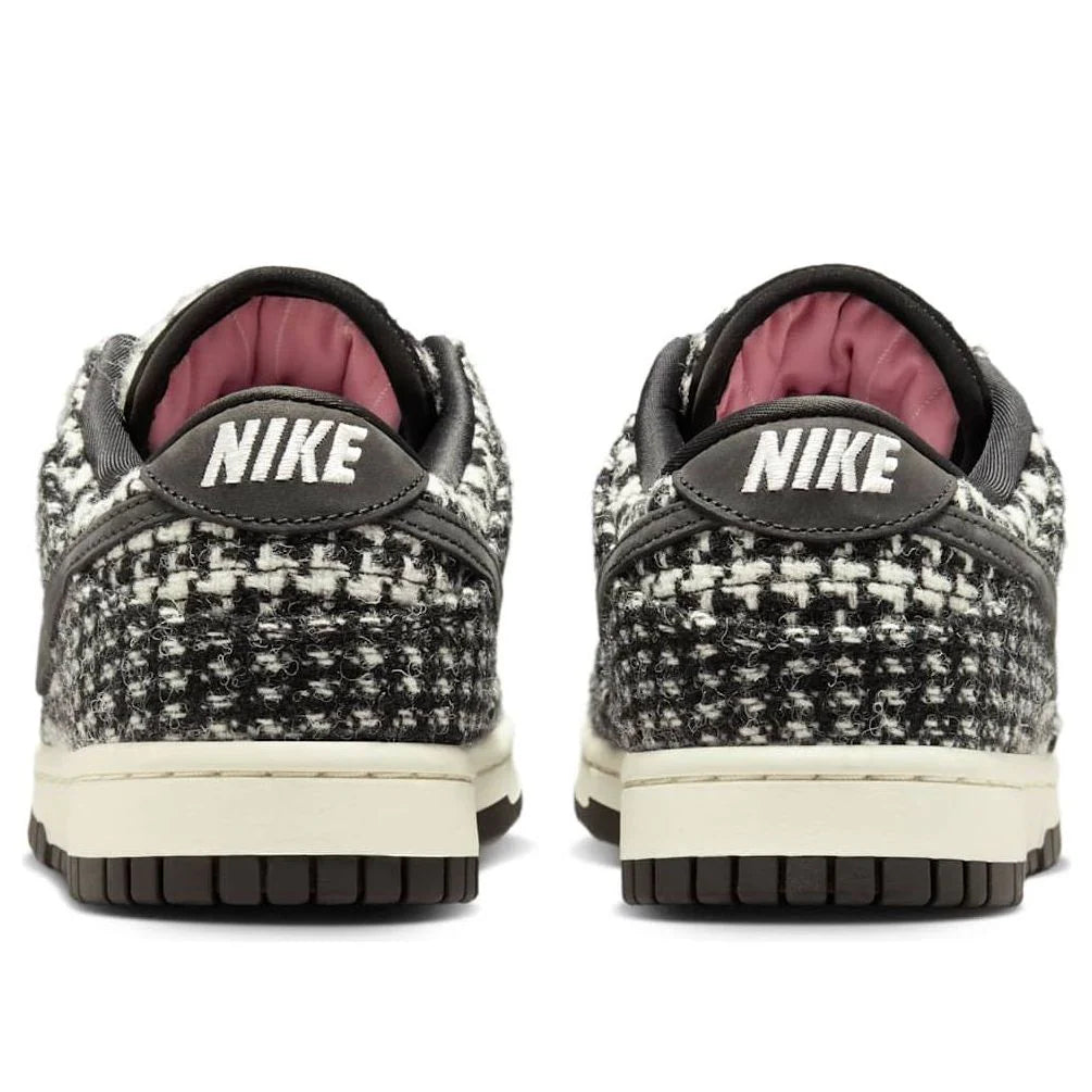 HQ5036 901 Nike Dunk Low Harris Tweed White Black Multi (Women's)