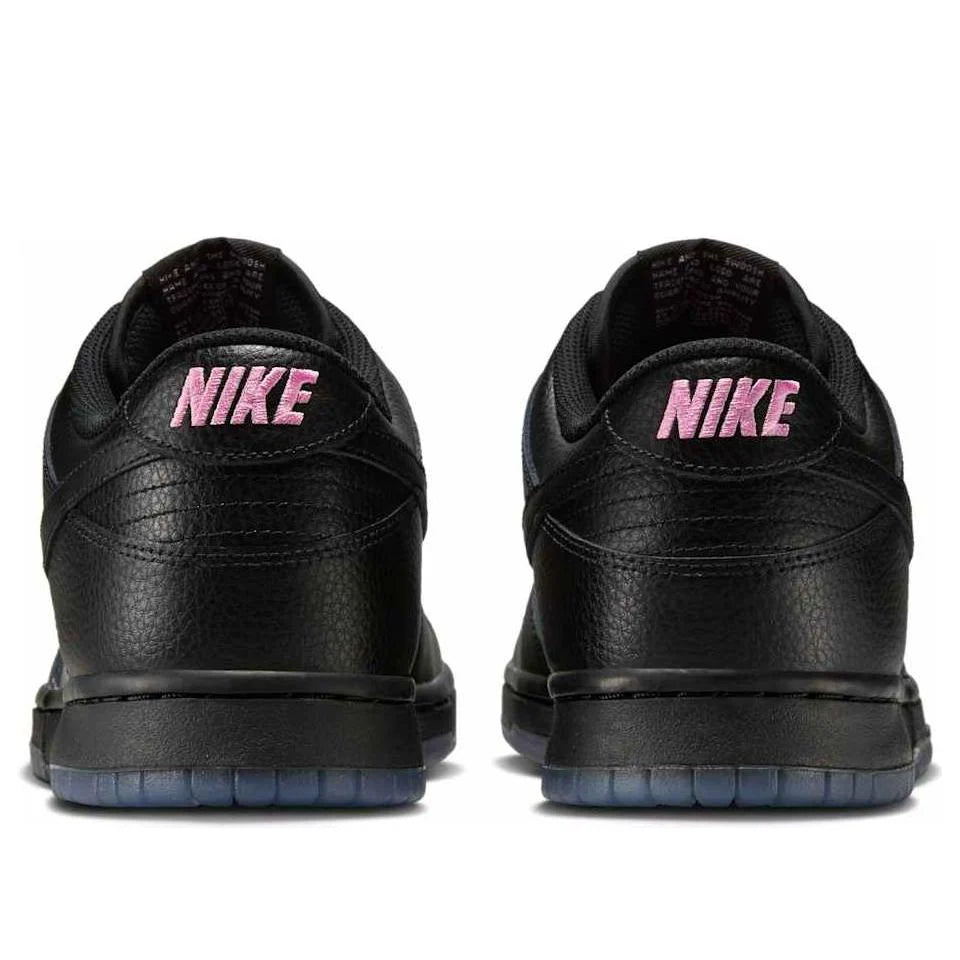 IM3077 600 Nike Dunk Low Retro Transparent Black Pink Rise