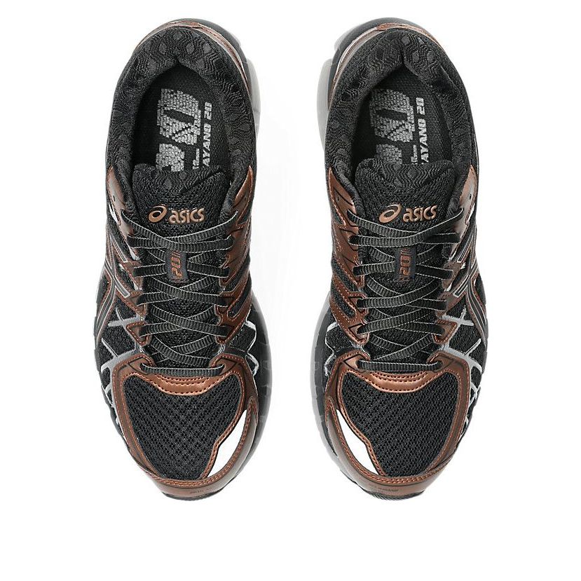 1203A388 002 ASICS Gel-Kayano 20 Black Reddish Brown