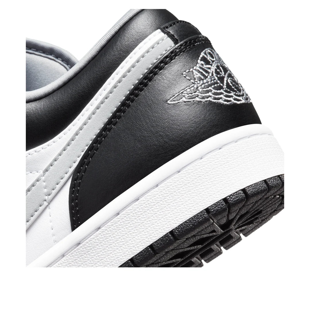 553558 040 Air Jordan 1 Low Black White Grey
