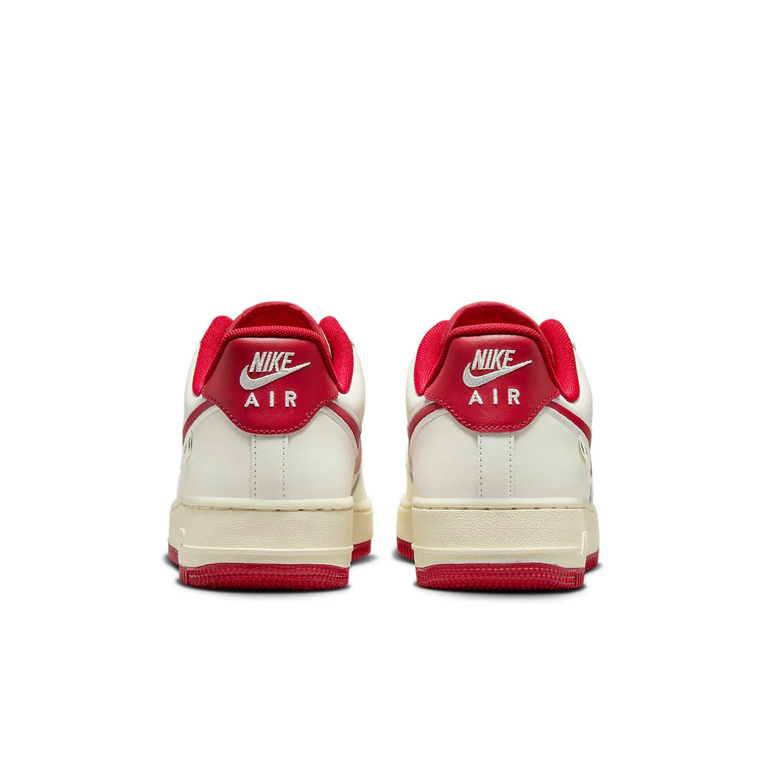 FV0392 101 Nike Air Force 1 Low '07 Sail Gym Red