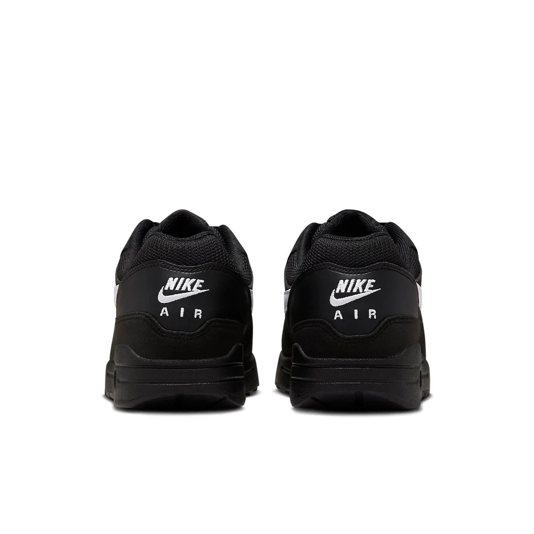 FZ0628 010 Nike Air Max 1 Black White Swoosh