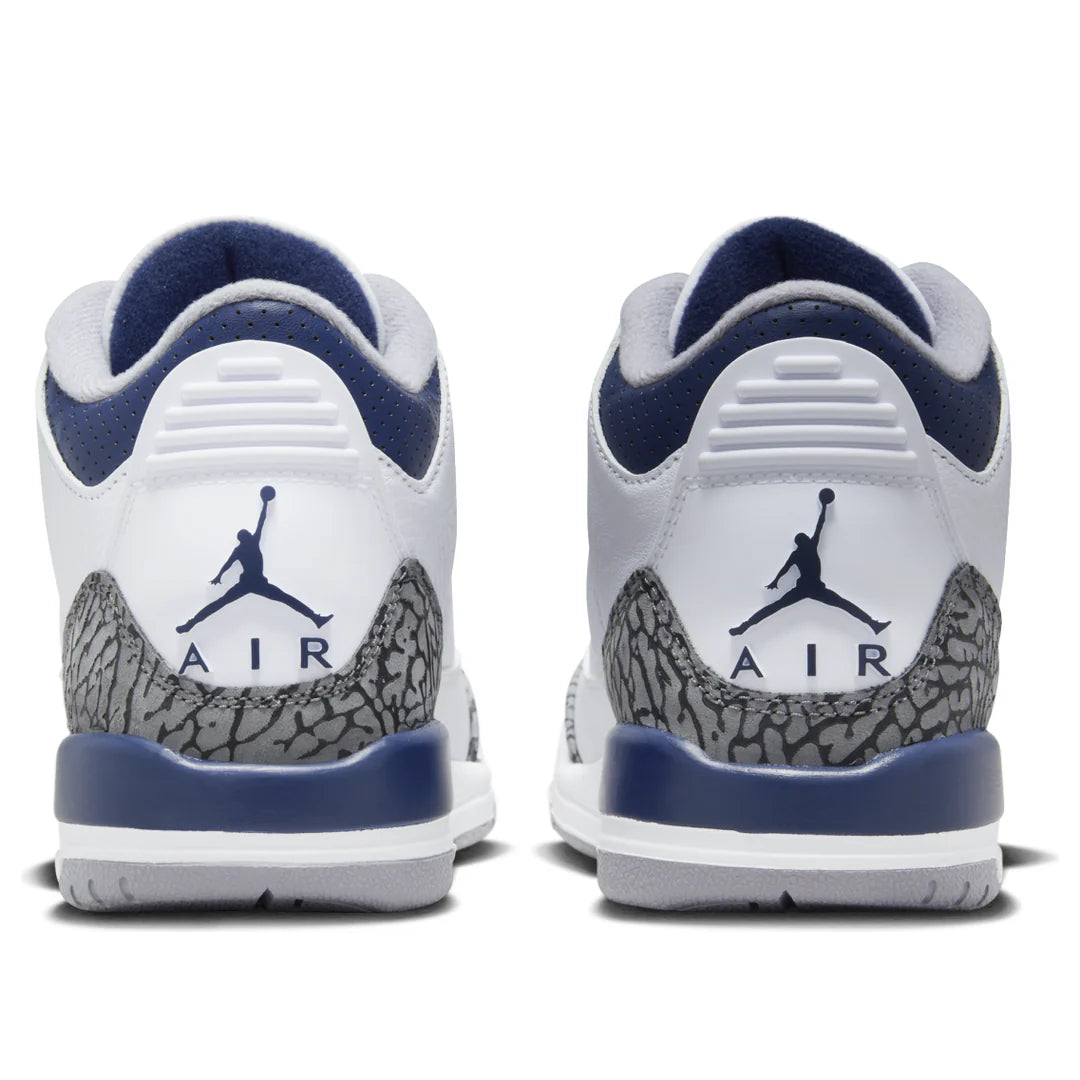 DM0967 140 Air Jordan 3 Retro Midnight Navy (GS)