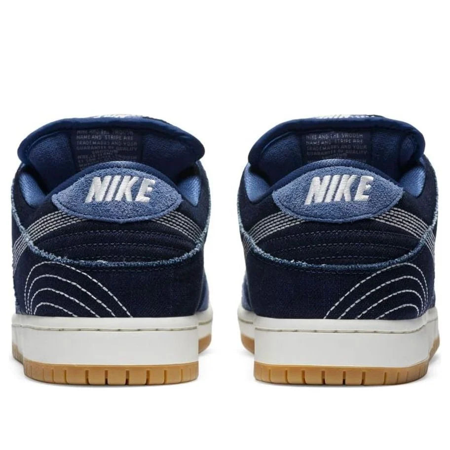 CV0316 400 Nike SB Dunk Low Denim Sashiko