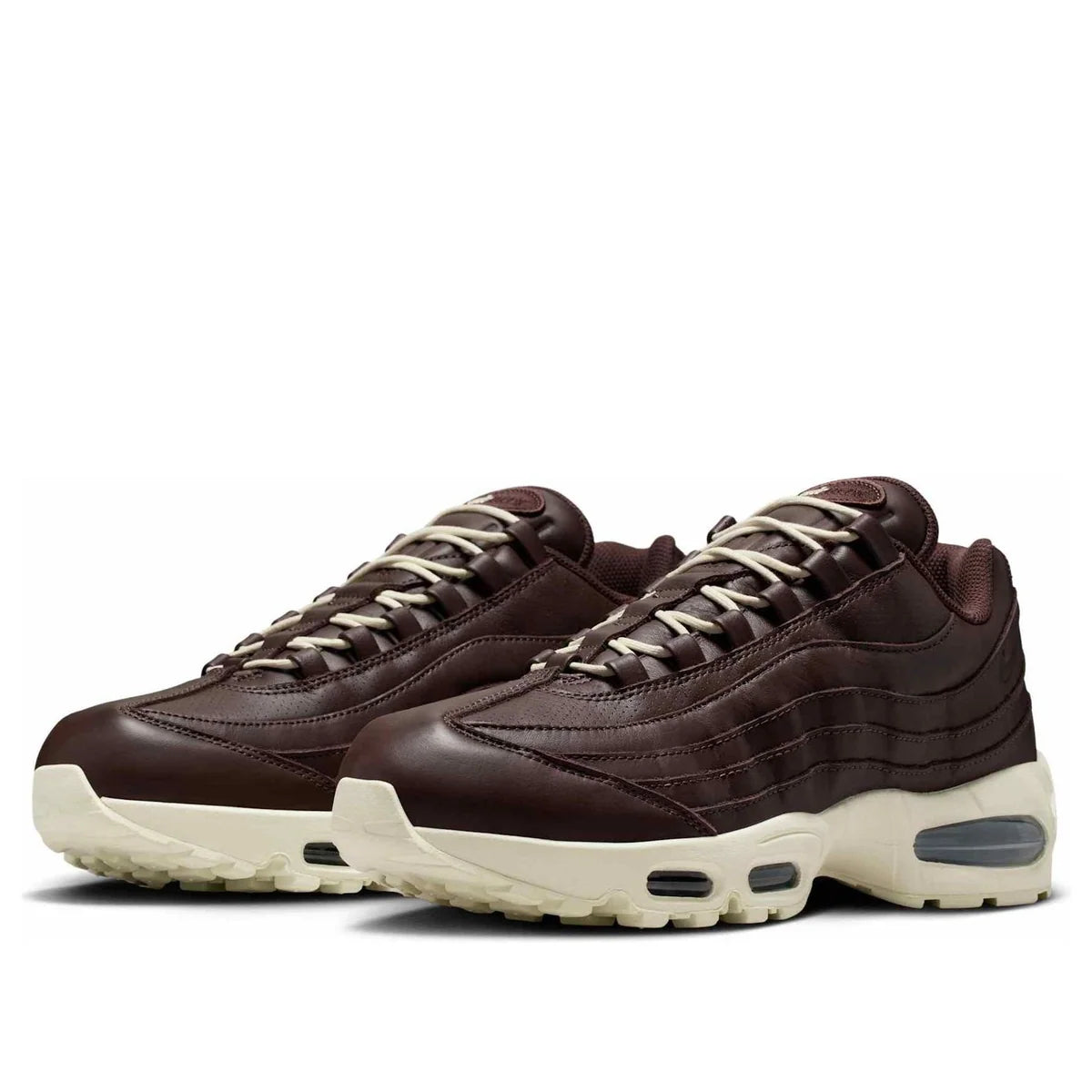 IM0696 200 Nike Air Max 95 QS Big Bubble Baroque Brown Leather