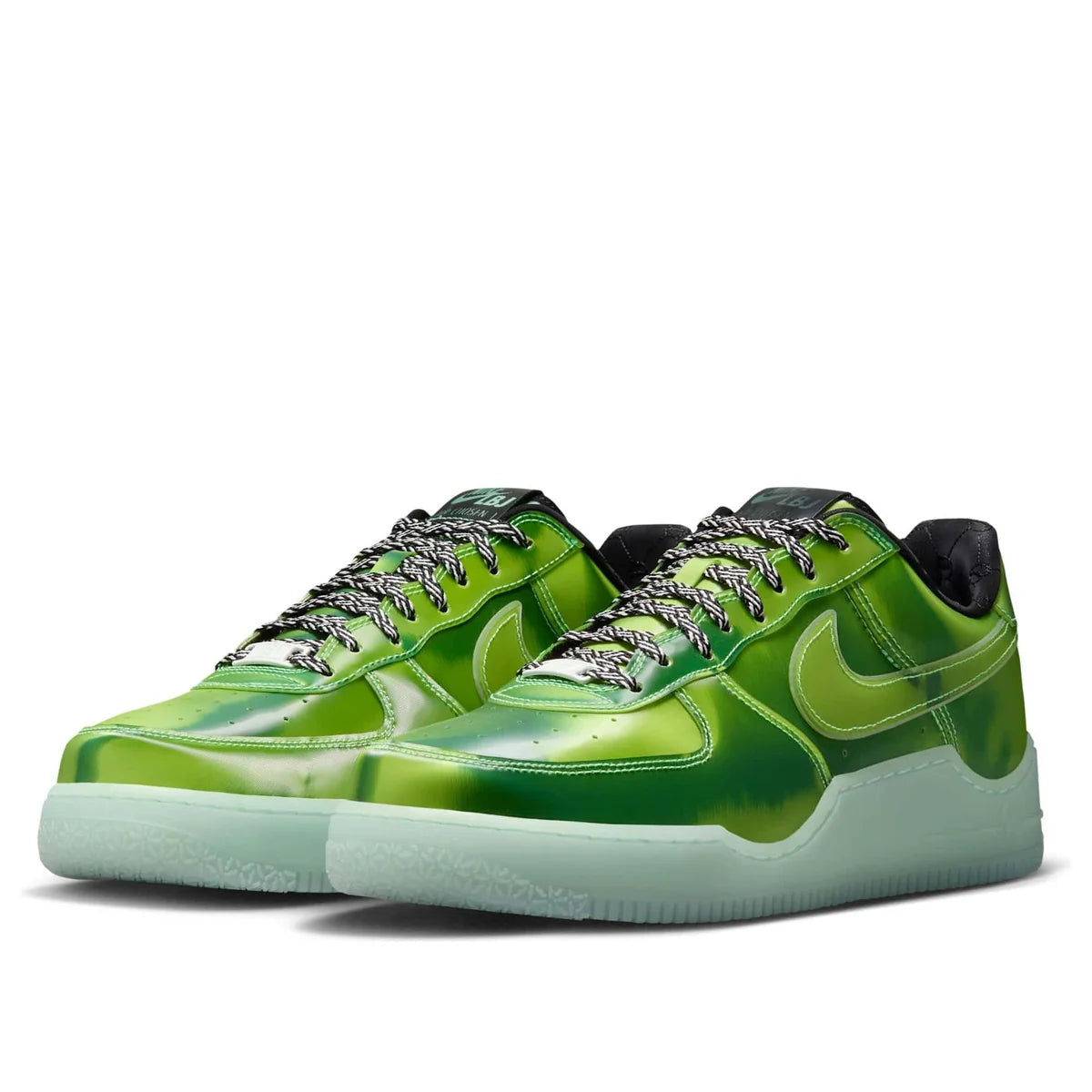 IQ5368 300 Nike Air Force 1 Low Premium LeBron James LA Voltage Green
