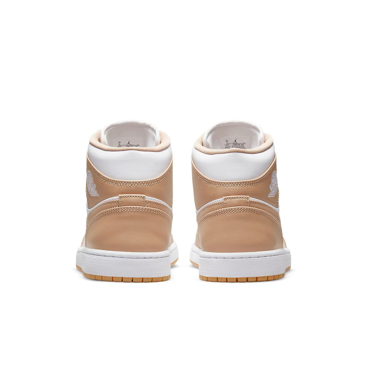 554724 271 Jordan 1 Mid Tan Gum [NO BOX]