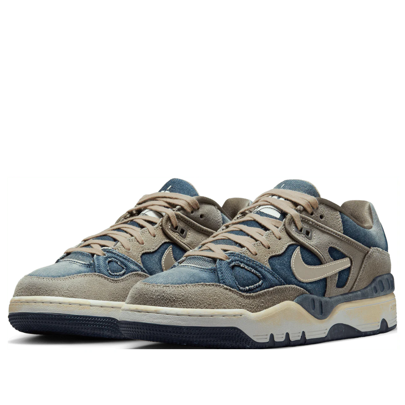 HQ0262 001 Nike Air Force 3 Low SP Nigo x Levi’s Olive Grey