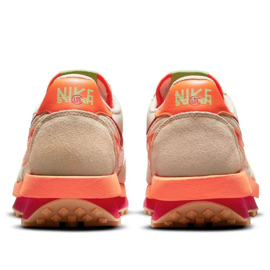 DH1347 100 Nike LD Waffle sacai CLOT Kiss of Death Net Orange Blaze