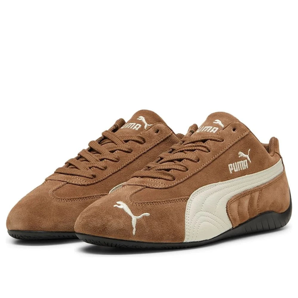 398847 02 Puma Speedcat Archive Haute Coffee Frosted Ivory (Frosted Ivory Tongue Logo)