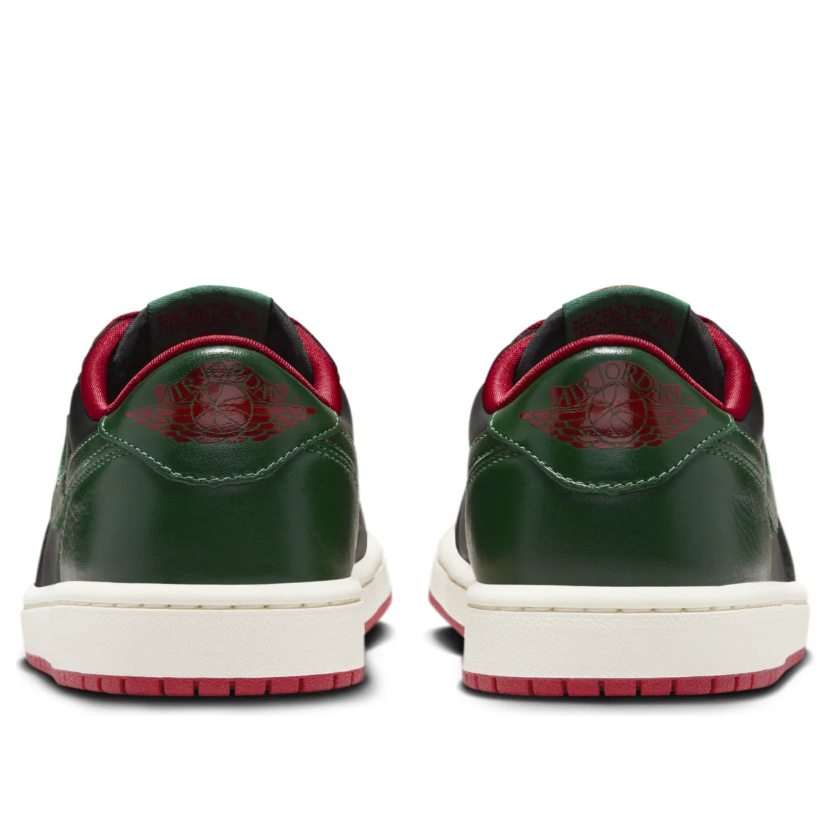 CZ0775 036 Jordan 1 Retro Low OG Gorge Green Varsity Red (Women's)