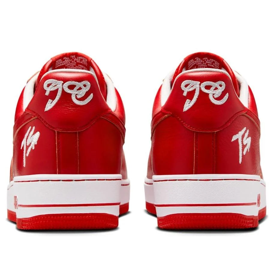 II4391 100 Nike Air Force 1 Low QS Terror Squad White University Red