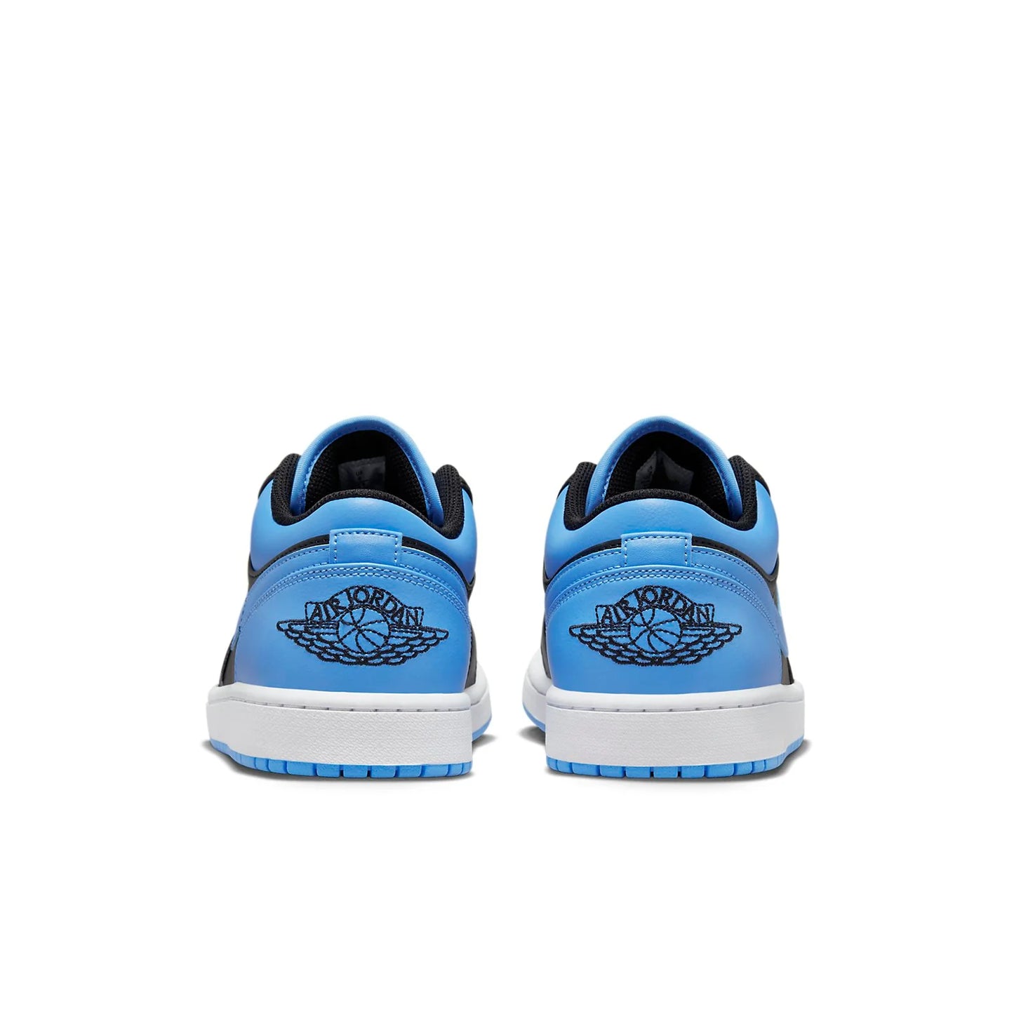 553558 041 Air Jordan 1 Low Black University Blue
