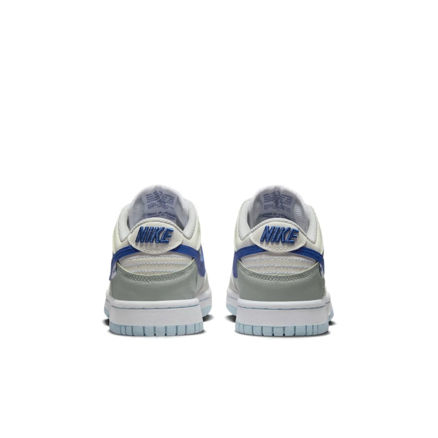FB1843 141 Nike Dunk Low Ivory Hyper Royal (GS)