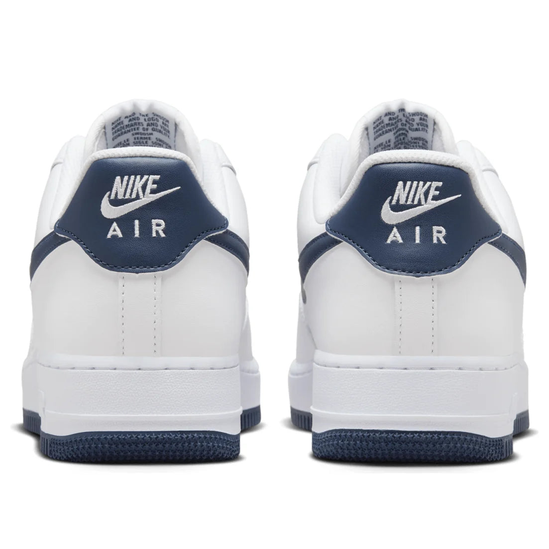 FJ4146 104 Nike Air Force 1 '07 White Midnight Navy (2024)