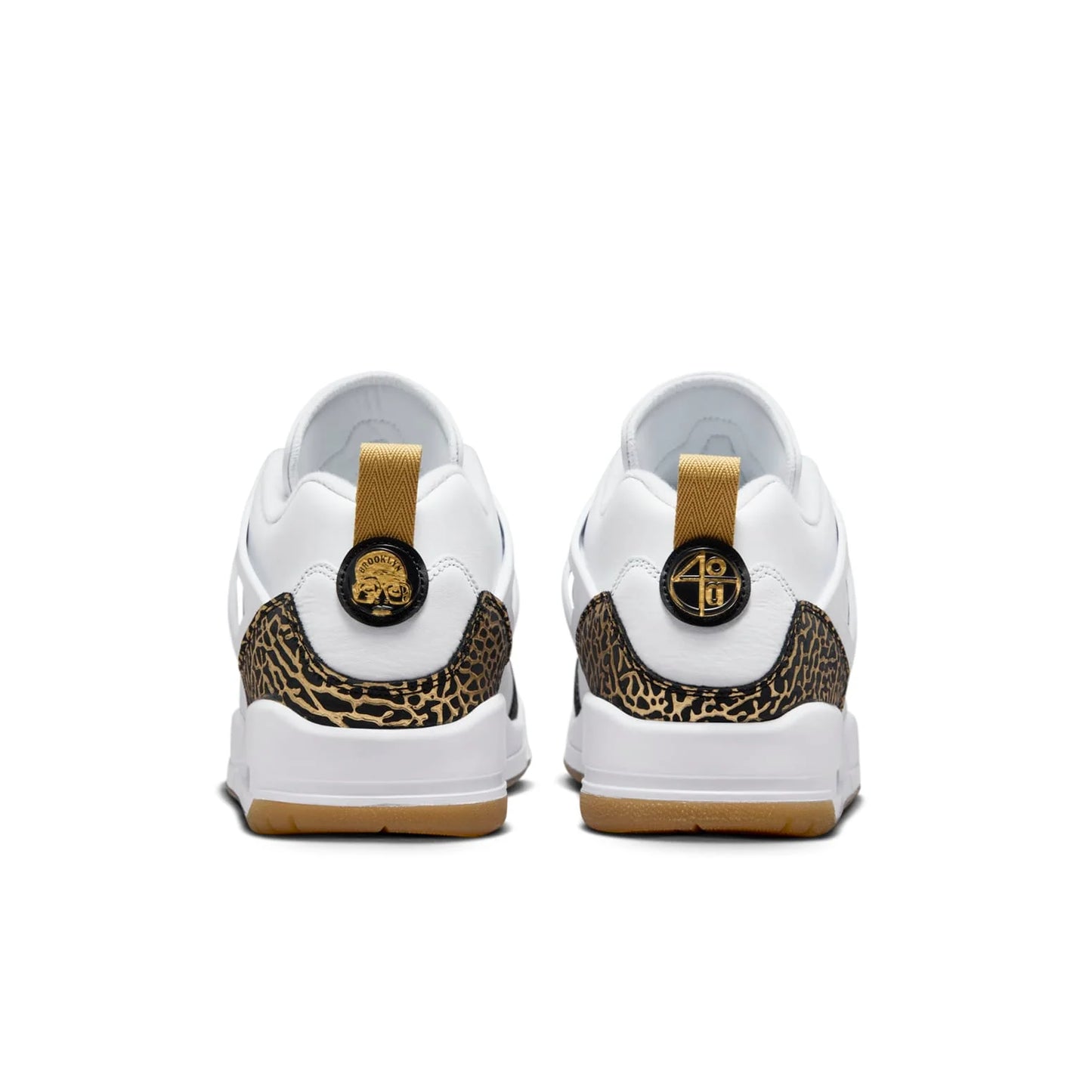 HJ9019 100 Air Jordan Spizike Low White Metallic Gold