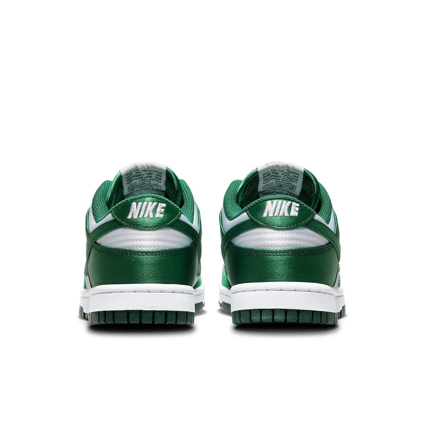 DX5931 100 Nike Dunk Low Michigan State Satin (Women's)