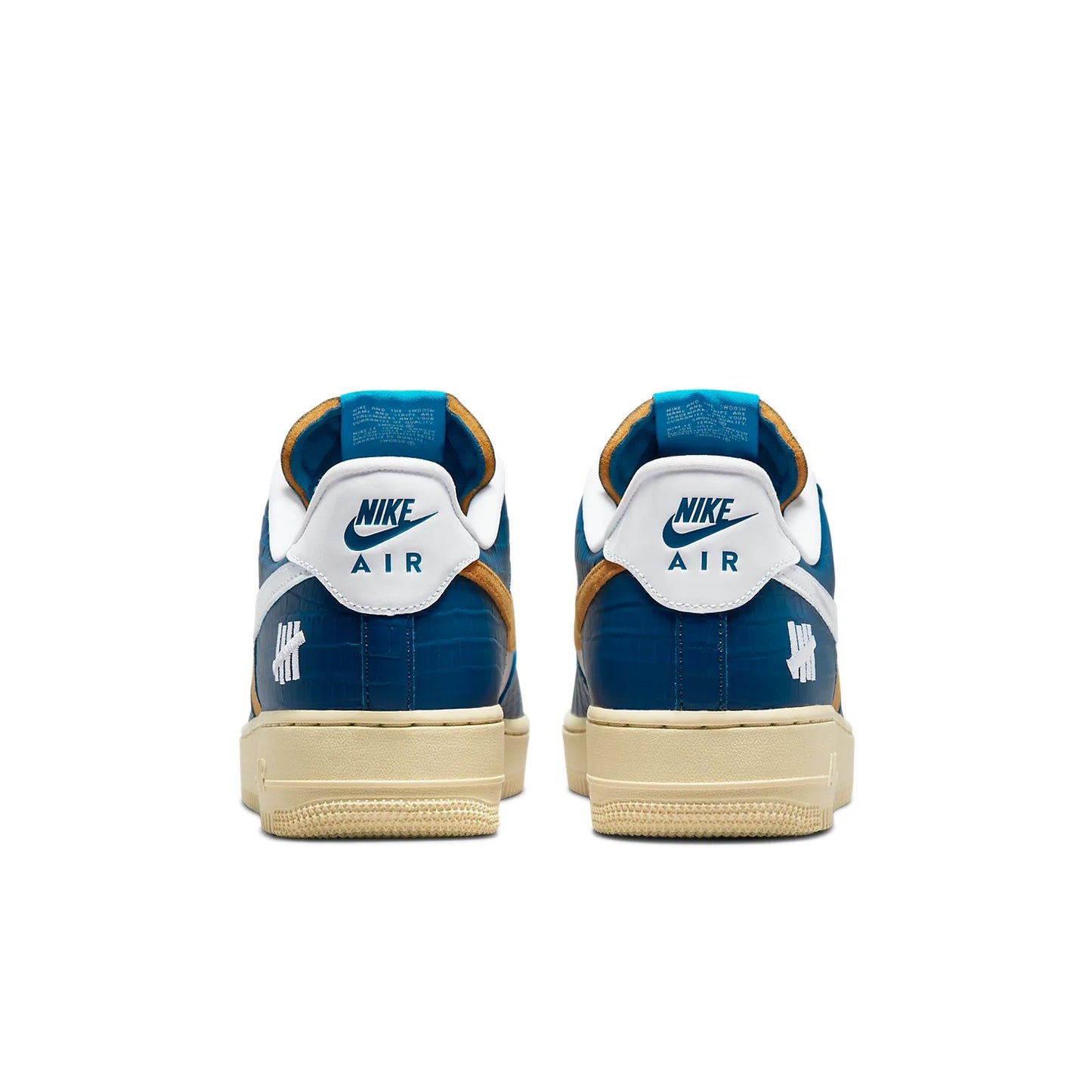 DM8462 400 Nike Air Force 1 Low SP Undefeated 5 On It Blue Yellow Croc
