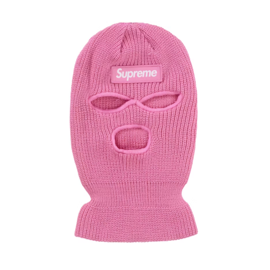 Supreme Box Logo Balaclava Pink