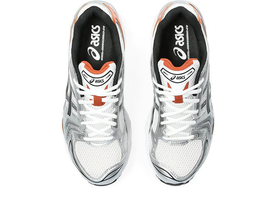 1201A019 109 ASICS Gel-Kayano 14 White Piquant Orange