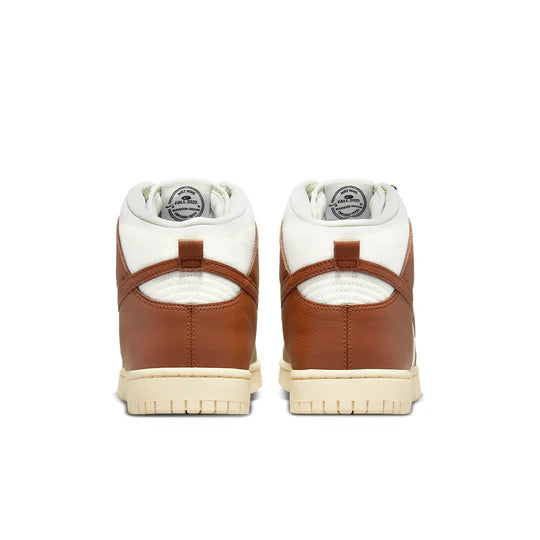 DQ8800 200 Nike Dunk High PRM Vintage Pecan Sail