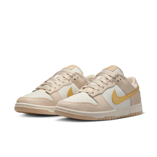 DX5930 001 Nike Dunk Low Phantom Metallic Gold (Women's)