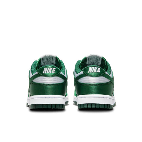 DX5931 100 Nike Dunk Low Michigan State Satin (Women's) [CONDITIONAL]