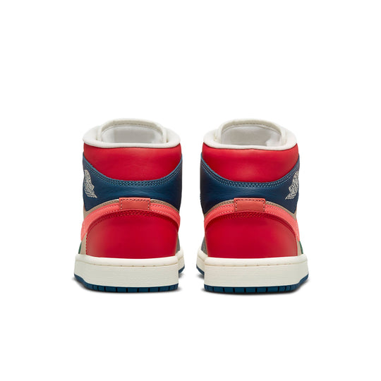 DN3738 400 Jordan 1 Mid SE Multi Color (2022) (Women's)