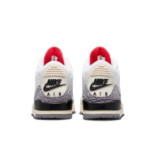 DN3707 100 Jordan 3 Retro White Cement Reimagined