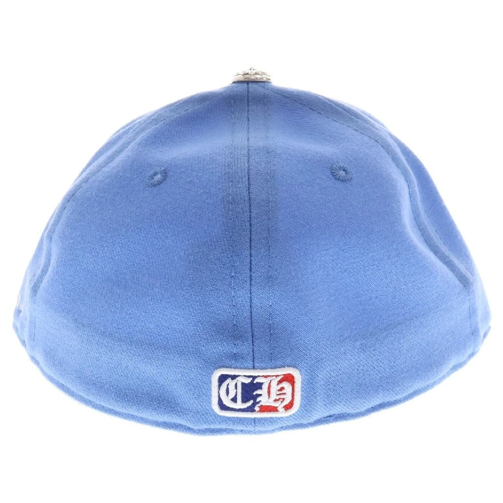 Chrome Hearts Wool Acrylic Serge Carolina Blue Fitted Hat