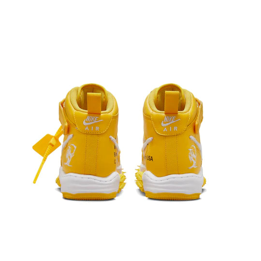 DR0500 101 Nike Air Force 1 Mid SP Off-White Varsity Maize [Conditional]