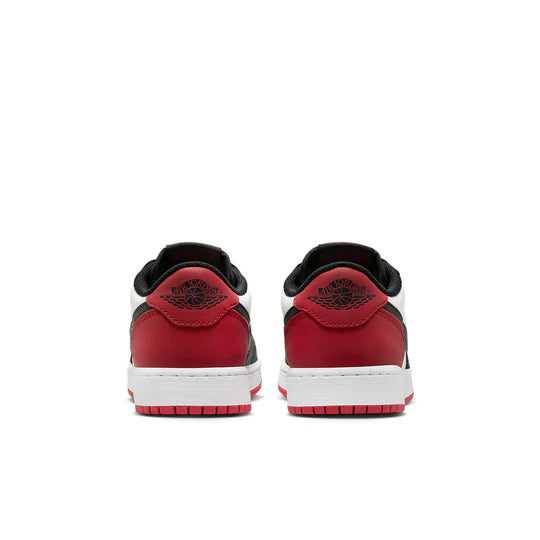 CZ0858 106 Jordan 1 Retro Low OG Black Toe (2023) (GS)