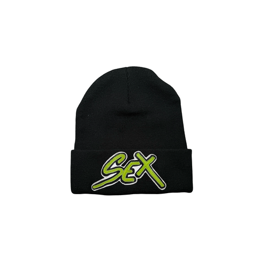 Chrome Hearts Matty Boy Sex Records Patch Beanie [USED]