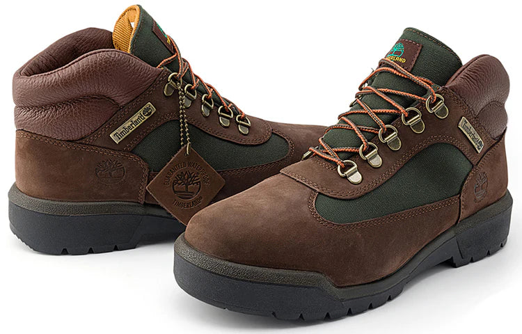 TB0A18A6-D47 Timberland Field Boot Mid Lace Up Waterproof Chocolate
